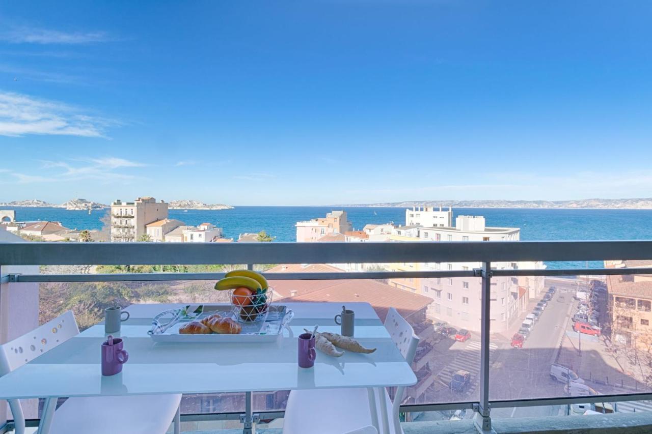 Vue Feerique Sur La Mer - Air Rental Marseille Kültér fotó